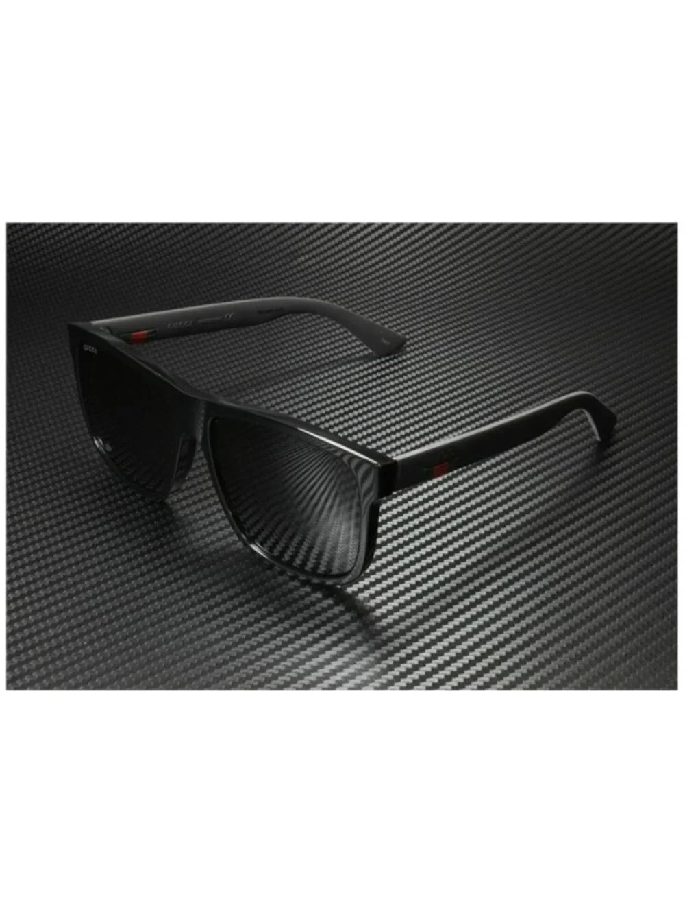 New Gucci Men  BLACK Sunglasses  58- 16-